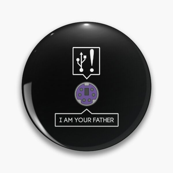Artikelvorschau, USB Ich bin dein Vater - PS / 2 Port - Lustige Computer Nerds und Geeks scherzen Geschenk Meme entworfen und verkauft von LookFrog.