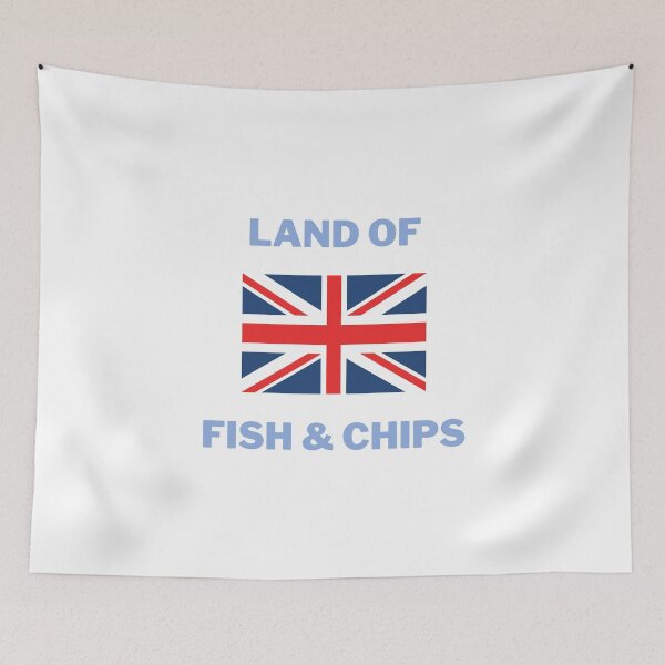 Item preview, England, Land of Fish and Chips designed and sold by daguilon.