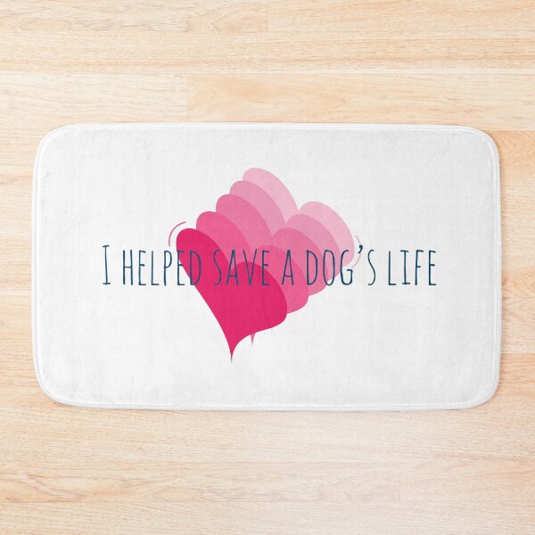 Item preview, I Helped Save A Dog's Life designed and sold by hashnan21.
