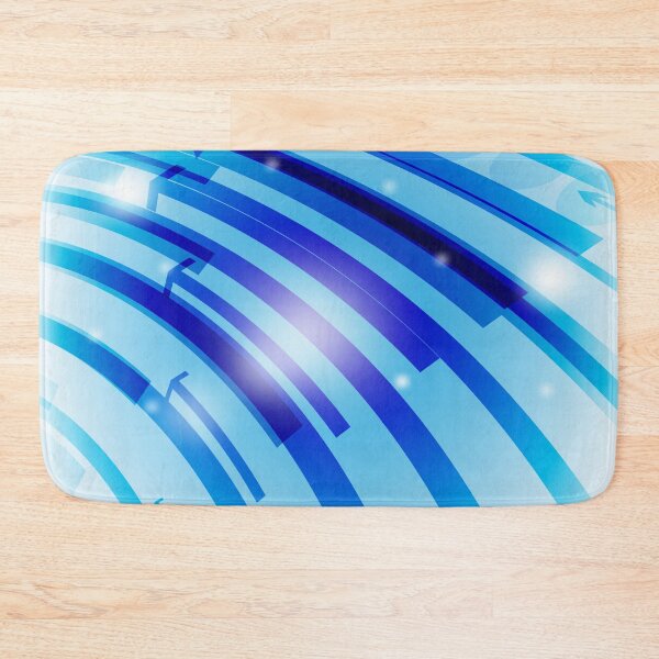 Item preview, Blue abstract lines design designed and sold by RaionKeiji.