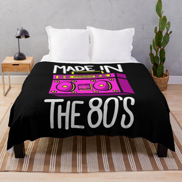 Item preview, 40th Birthday Gift Idea Made in 80s Retro t-shirt designed and sold by Músico Ilustre.