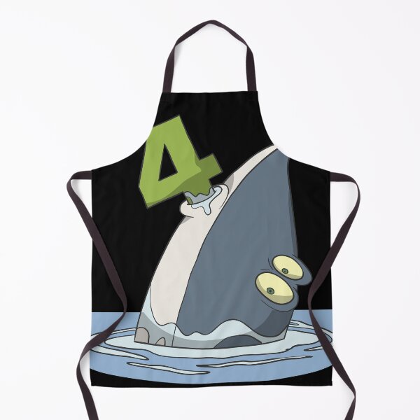 Item preview, Children's 4th birthday present with cute shark designed and sold by Monkey Ful.