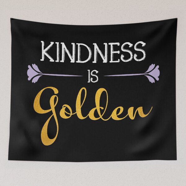 Item preview, Kindness is Golden Quotes designed and sold by LookFrog.