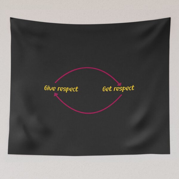 Item preview, give respect get respect t-shirt designed and sold by Yassirkhali.