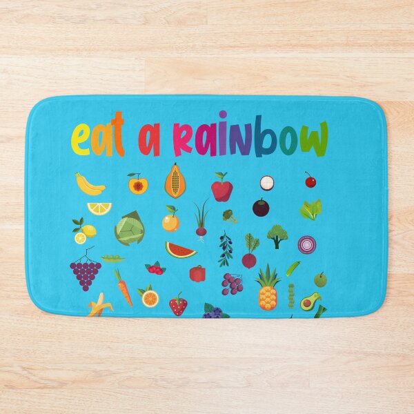Item preview, Eat a rainbow : Healthy food banners colors designed and sold by RM2017.