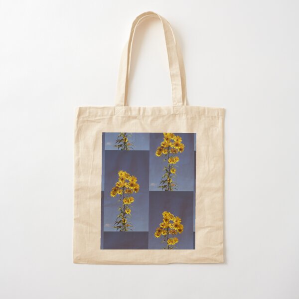 Yellow Cotton Tote Bag