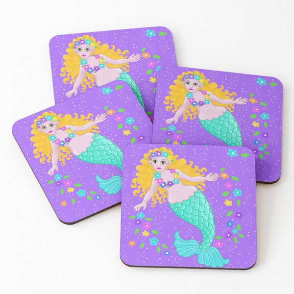 Item preview, The flower mermaid designed and sold by Soozie Wray.