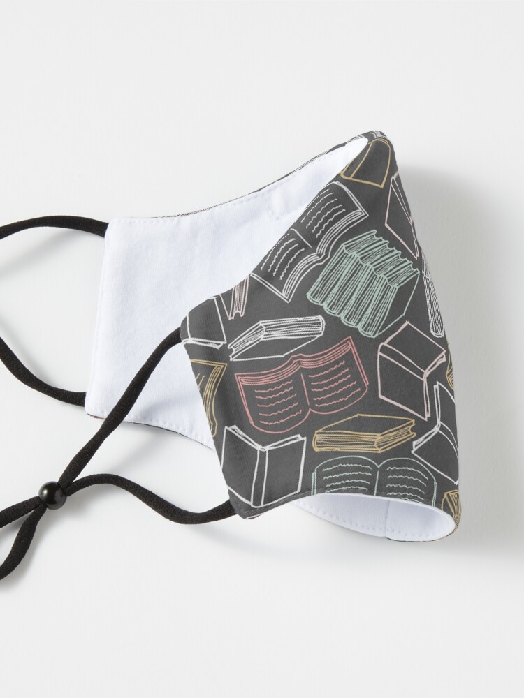 Alternate view of So Many Books... Mask