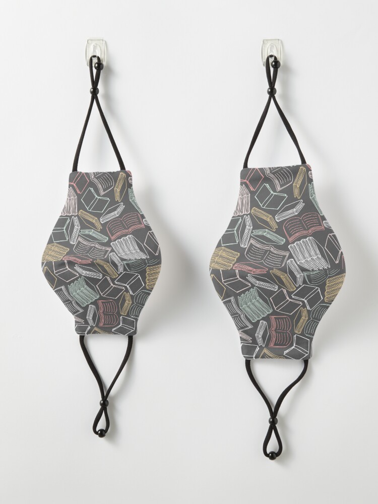 Alternate view of So Many Books... Mask