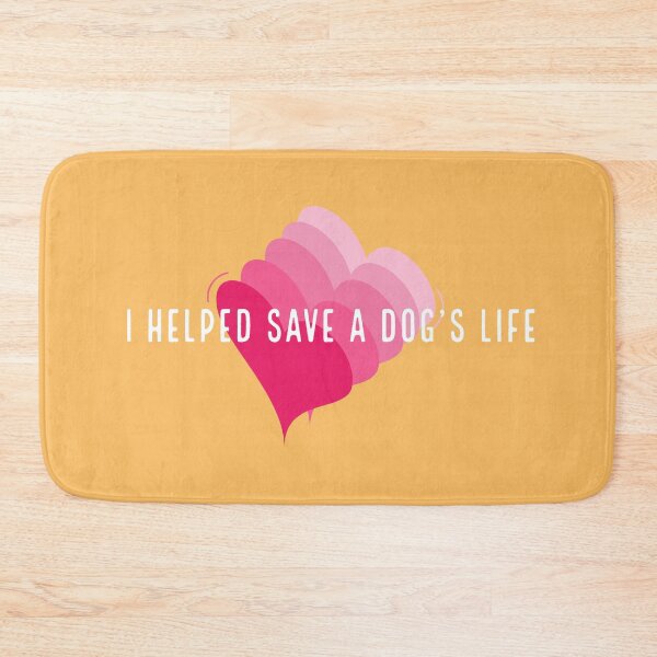 Item preview, I Helped Save A Dog's Life designed and sold by hashnan21.