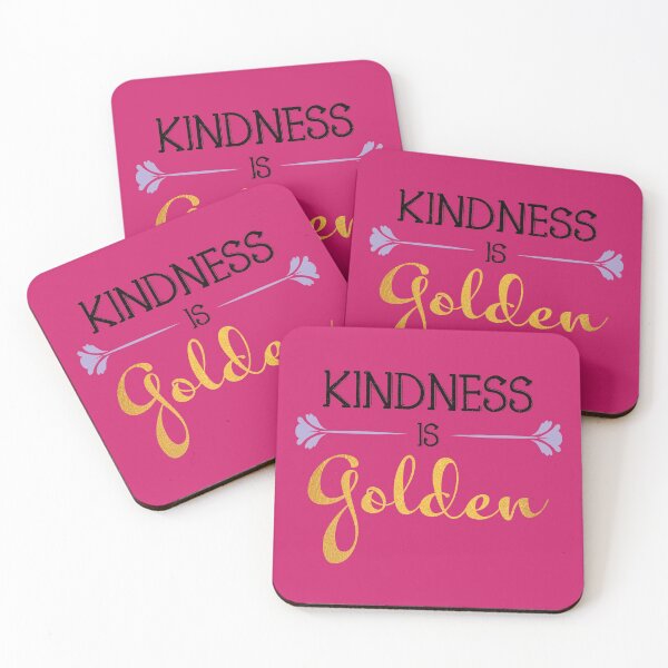 Item preview, Kindness is Golden Quotes - Black designed and sold by LookFrog.