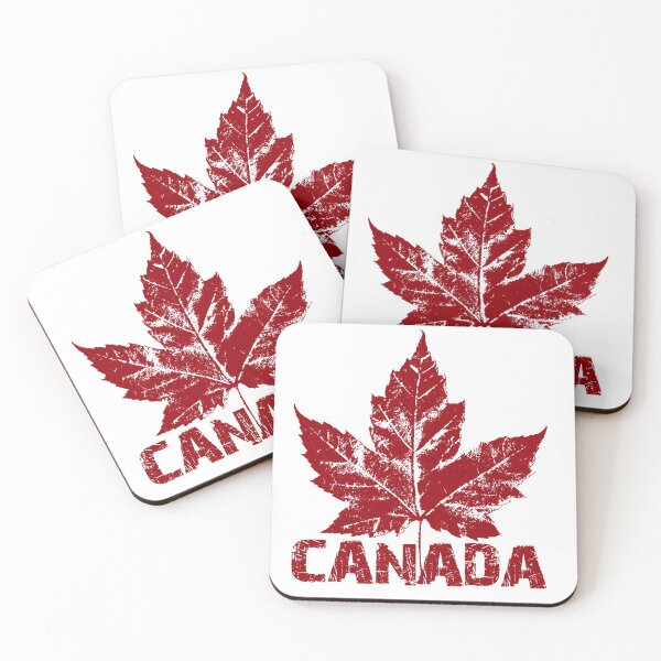 Item preview, Canada Vintage Cool Retro Maple Leaf Souvenirs designed and sold by ArtistKimHunter.