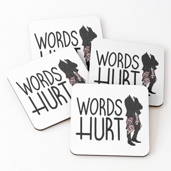 Item preview, hey! words hurt -reggie  designed and sold by melinasauermann.