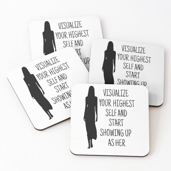 Item preview, Visualize Your Highest Self And Start Showing Up as Her designed and sold by TheAfer.