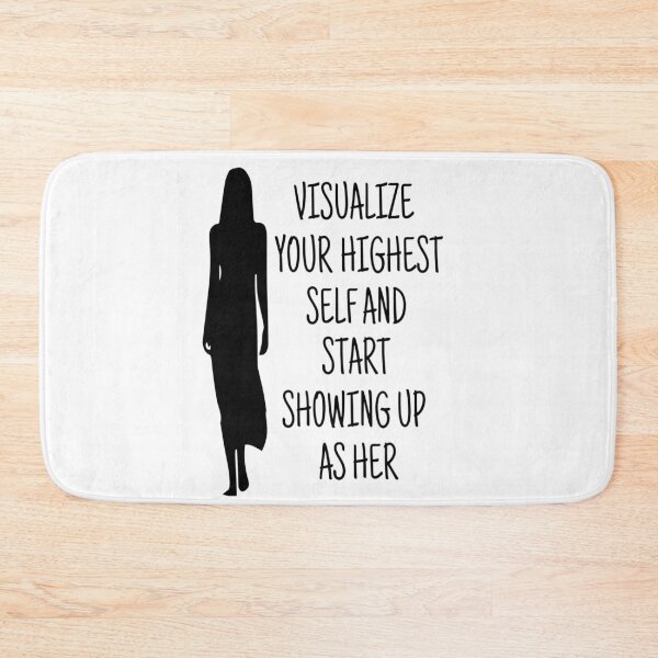 Item preview, Visualize Your Highest Self And Start Showing Up as Her designed and sold by TheAfer.