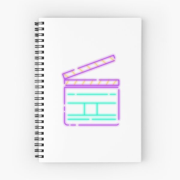 Item preview, neon clapperboard designed and sold by charlyjovic.
