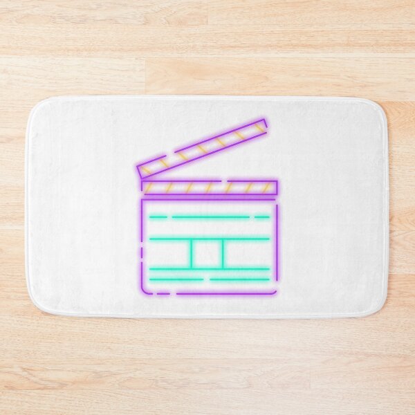 Item preview, neon clapperboard designed and sold by charlyjovic.
