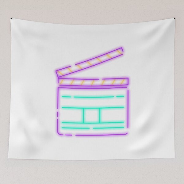 Item preview, neon clapperboard designed and sold by charlyjovic.