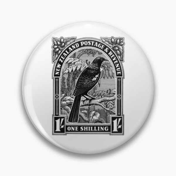 Item preview, One Shilling New Zealand Stamp designed and sold by CASSNELSON.