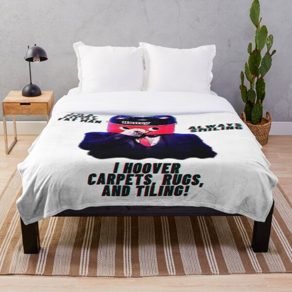 "Horne Section Henry Hoover 1" Throw Blanket for Sale by prsjb2303