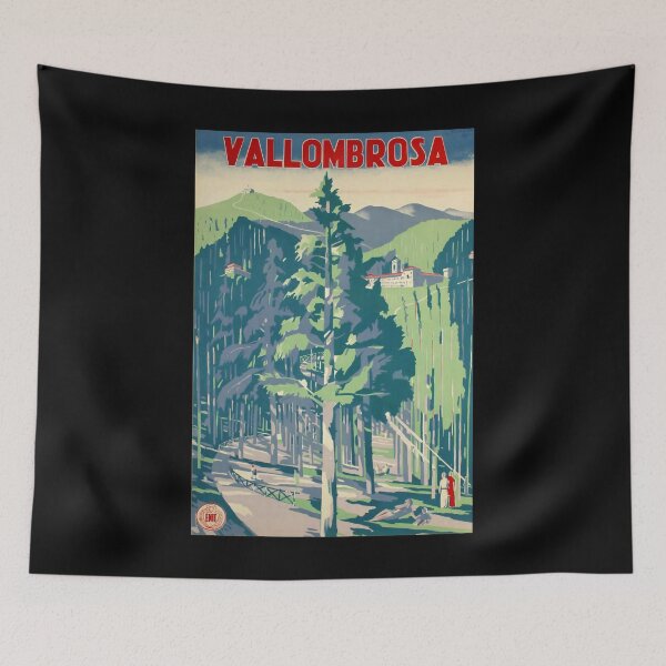 Item preview, Vallombrose viejo poster designed and sold by CorasPosters.