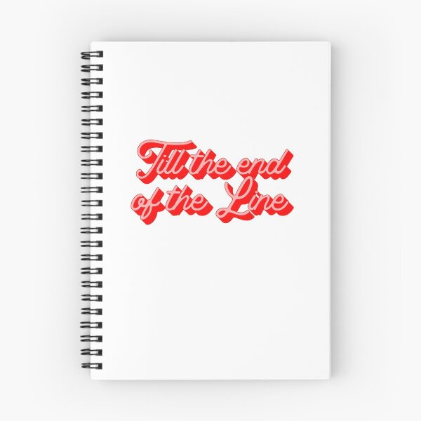 Item preview, Till The End Of The Line Retro Cute Quote designed and sold by thefrshmachine.