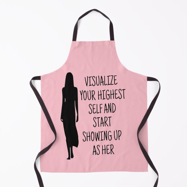Item preview, Visualize Your Highest Self And Start Showing Up as Her Pink designed and sold by TheAfer.