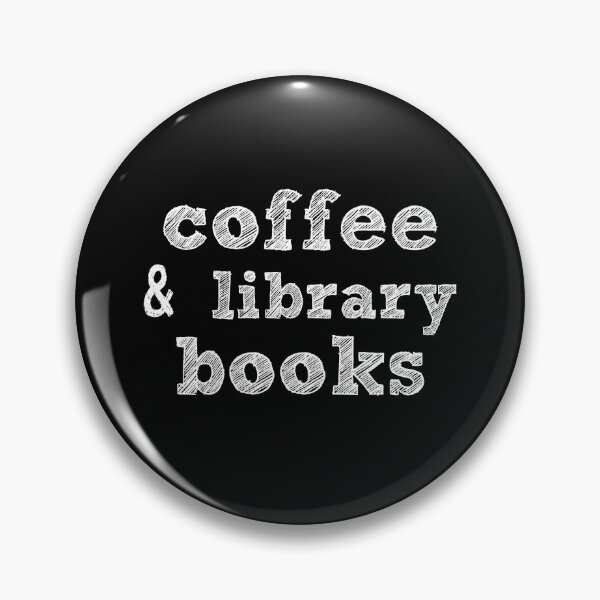Item preview, Coffee & library books - fun typography design designed and sold by thephoenixsoul.