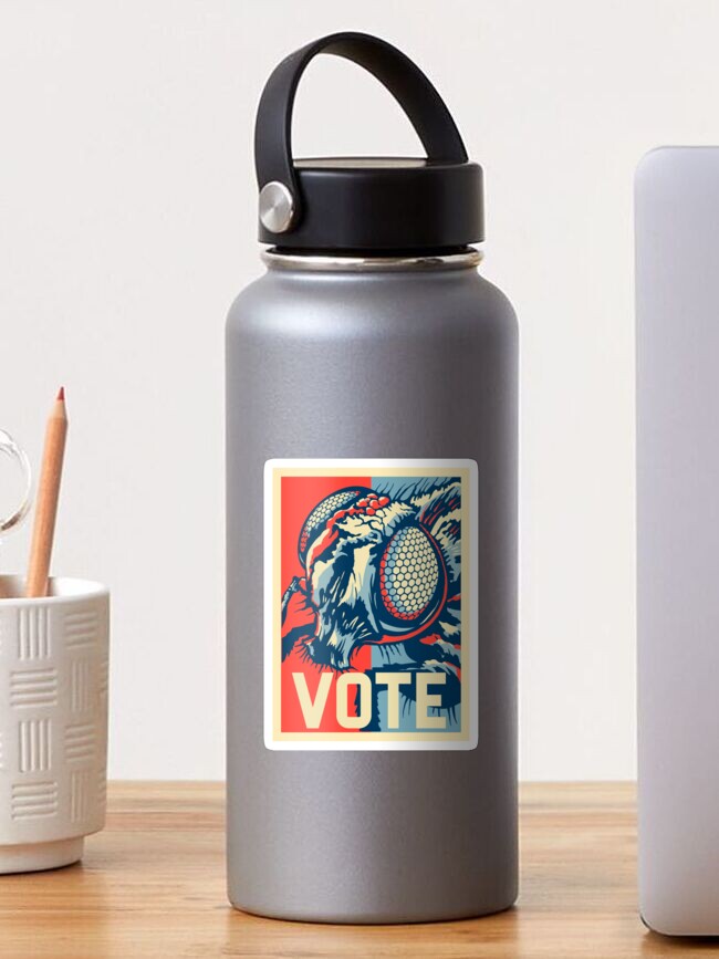 Thumbnail 1 of 3, Sticker, Vote Fly 2020 Debate WTFBrahh designed and sold by WTFBrahh.