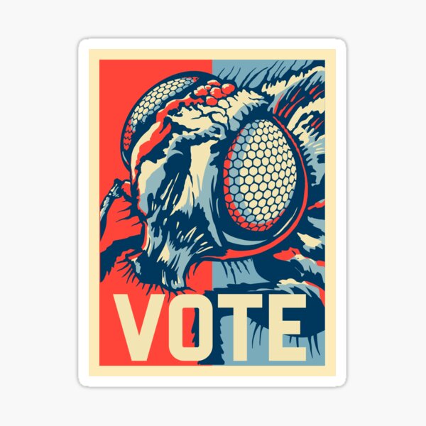 Vote Fly 2020 Debate WTFBrahh Sticker