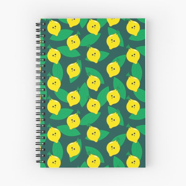 Aperçu de l'œuvre Adorable motif citron - motif fruité - sarcelle foncée vintage créée et vendue par PattyTheGecko.