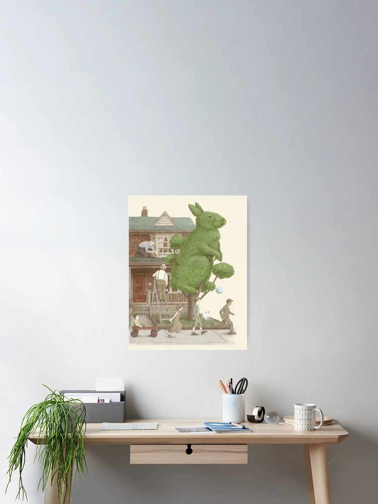 Thumbnail 2 of 3, Poster, The Rabbit Tree designed and sold by opifan.