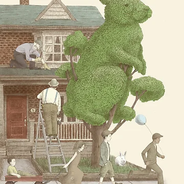 Artwork thumbnail, The Rabbit Tree by opifan