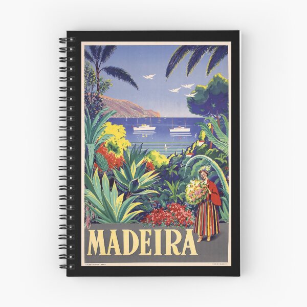 Item preview, Madeira retro poster designed and sold by CorasPosters.