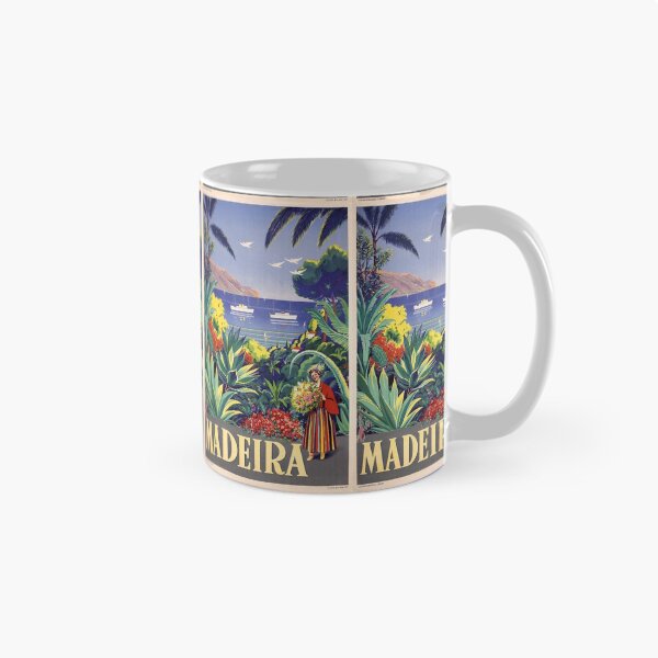 Item preview, Madeira retro poster designed and sold by CorasPosters.