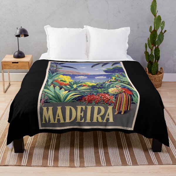 Item preview, Madeira retro poster designed and sold by CorasPosters.