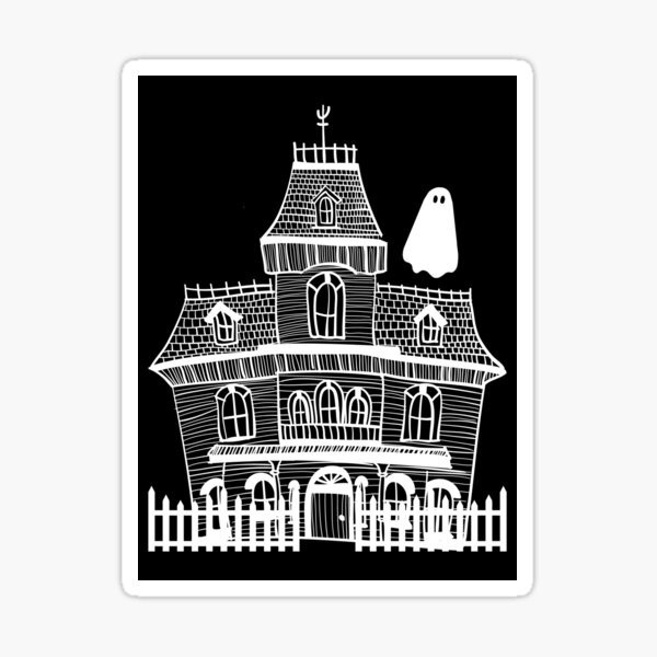 "I Know The End" Phoebe Bridgers haunted house Sticker