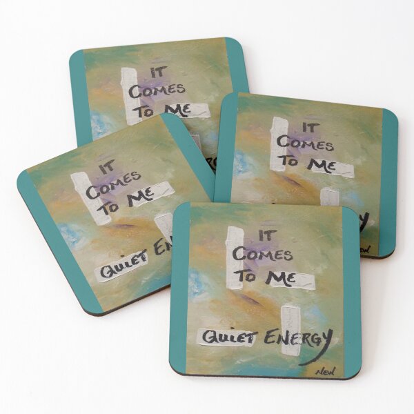Item preview, "It Comes to Me" with " Quiet Energy ". designed and sold by ArtDesignsByNat.
