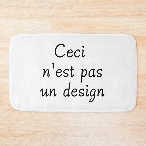 Item preview, Ceci n'est pas un design designed and sold by Aleina928.