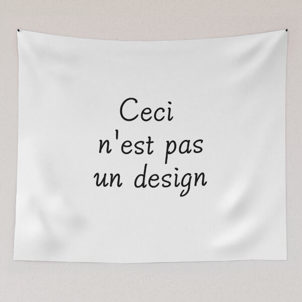 Item preview, Ceci n'est pas un design designed and sold by Aleina928.