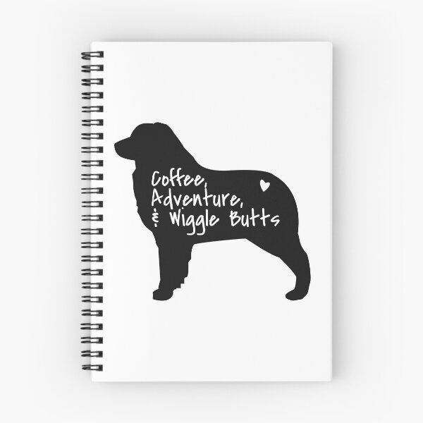 Item preview, Aussie Wiggle Butt with Adventure & Coffee designed and sold by Sophclark.