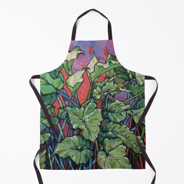 Wild callas. Oil on composition board Apron