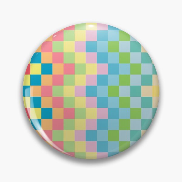 Item preview, pastel pattern - squares - pixel designed and sold by greatnorris.