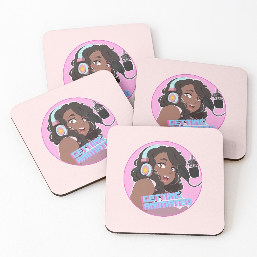 Item preview, Coasters (Set of 4) designed and sold by GettingAnimated.
