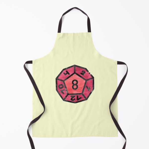 Item preview, 20 Sided Dice Gamer D20 Watercolor Drawn designed and sold by thefrshmachine.