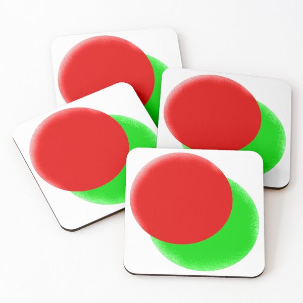 Item preview, Concentric Christmas Colored Circles | Red Green designed and sold by BHawk-Graphics.