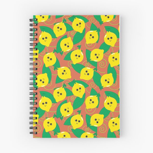 Aperçu de l'œuvre Adorable motif citron - motif fruité - orange vintage créée et vendue par PattyTheGecko.