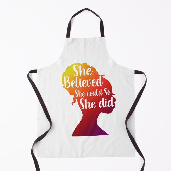Item preview, She Believed Black Woman Silhouette designed and sold by InstaEtchStudio.