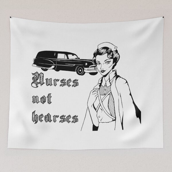 Item preview, Nurses not Hearses designed and sold by artichokes.