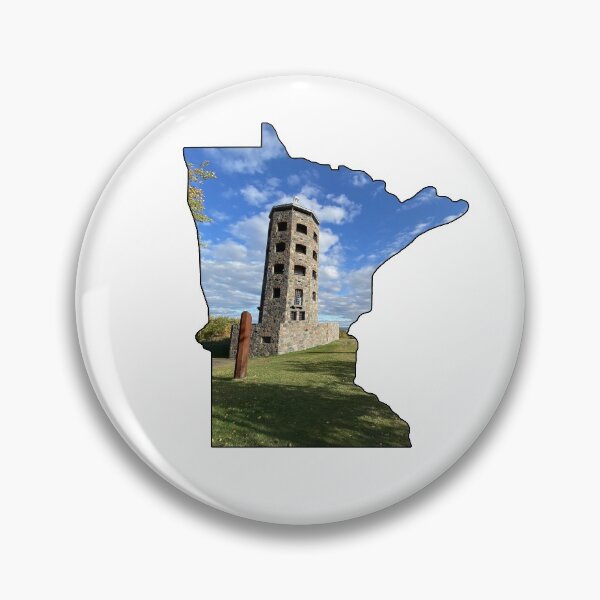 Item preview, Minnesota State Outline (Enger Tower in Duluth) designed and sold by gorff.